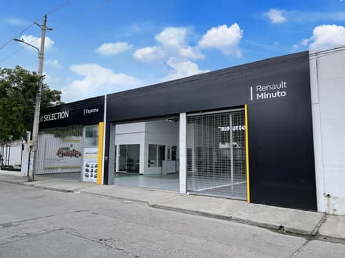 Fachada Renault Minuto Santa Marta — sede de servicio y posventa
